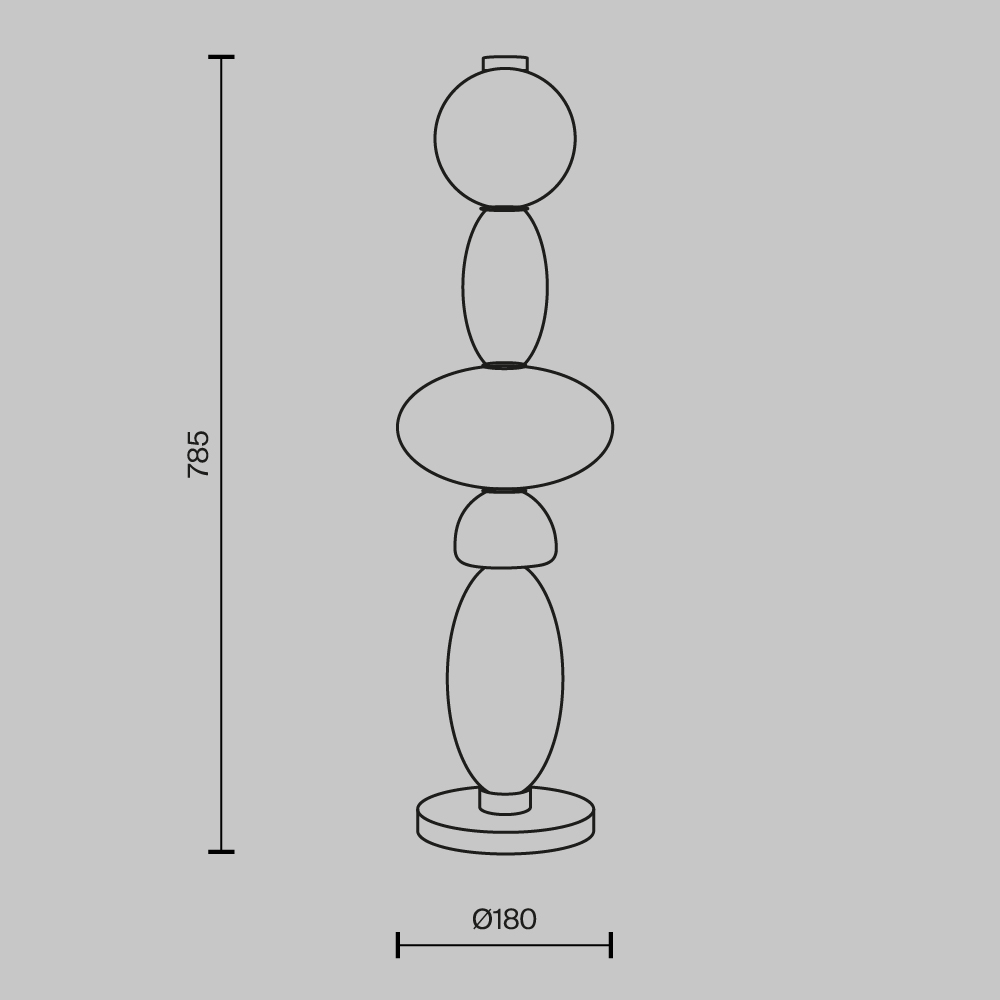 Настольный светильник Maytoni MOD297TL-L24BS3K - изображение 12
