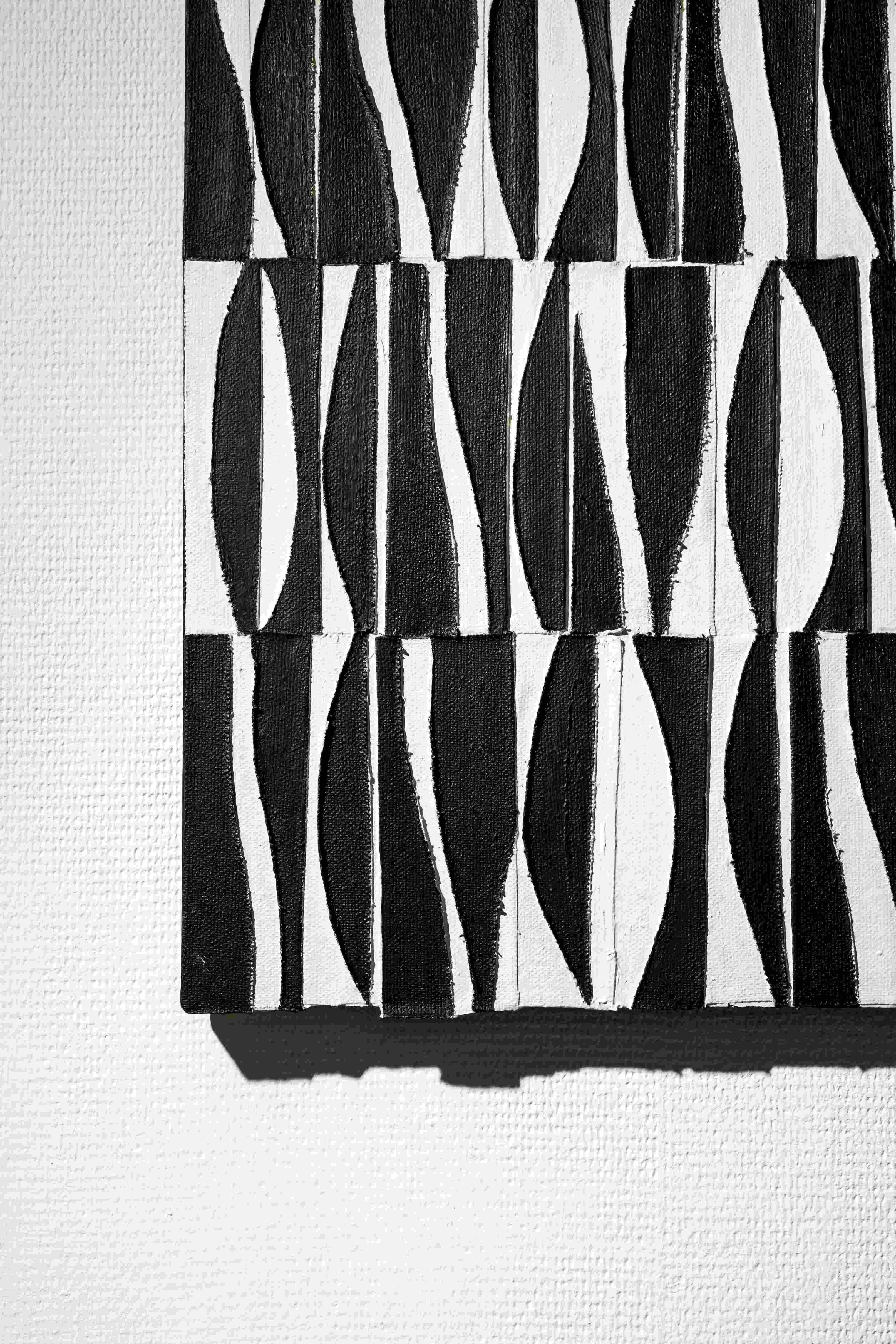 Панно "Танец черно-белый" - изображение 5