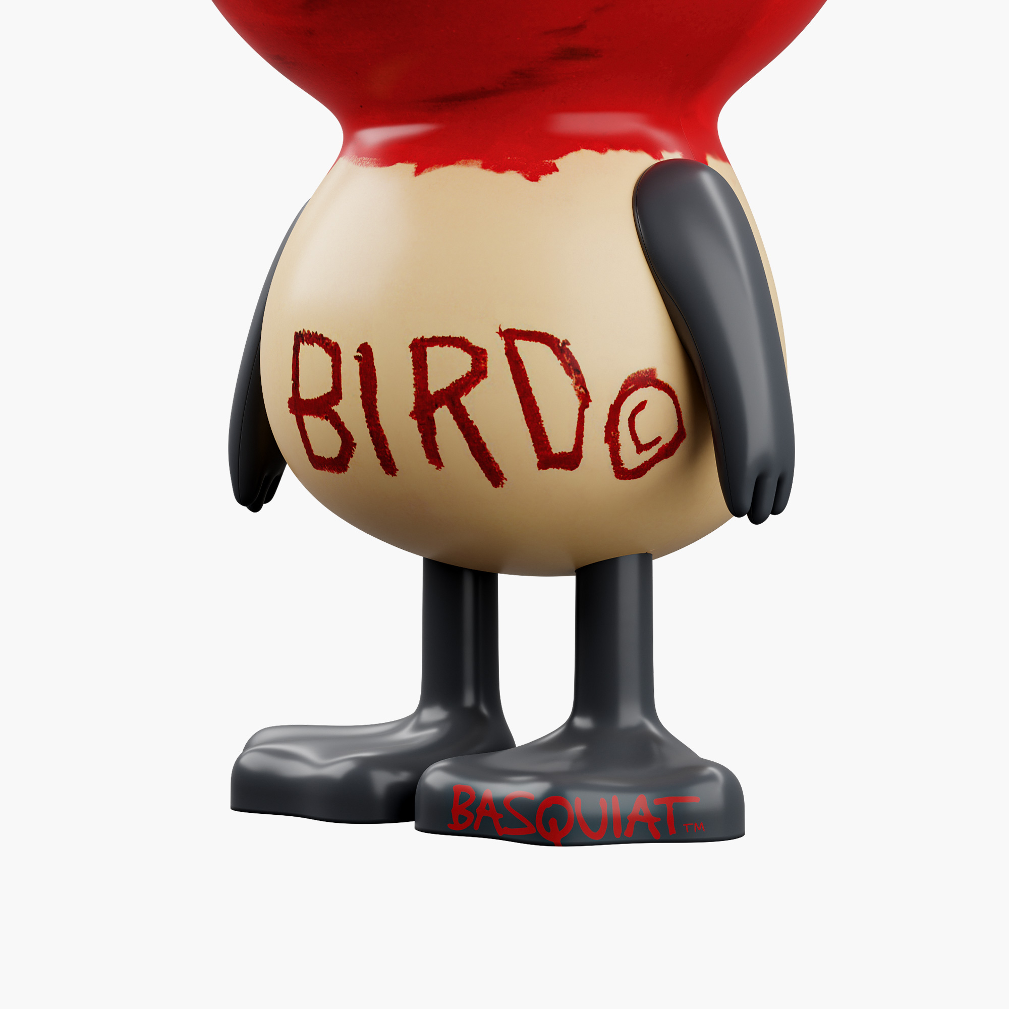 TUD x Jean-Michel Basquiat red by TUD TOY — дизайнерская мебель, свет и декор Made Sense