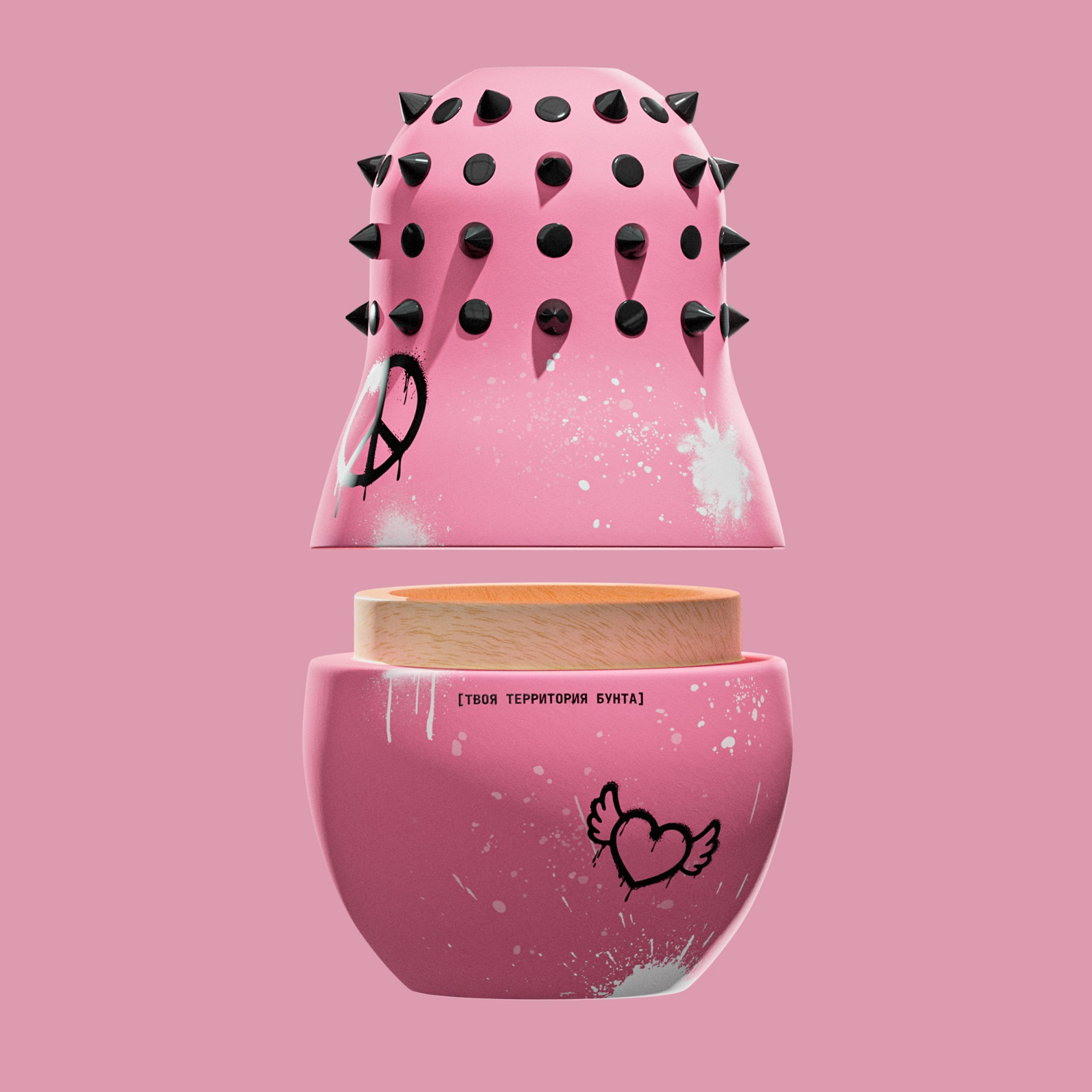 Кейс-матрёшка «Пинки» + флакон с ароматом 100 мл - изображение 4