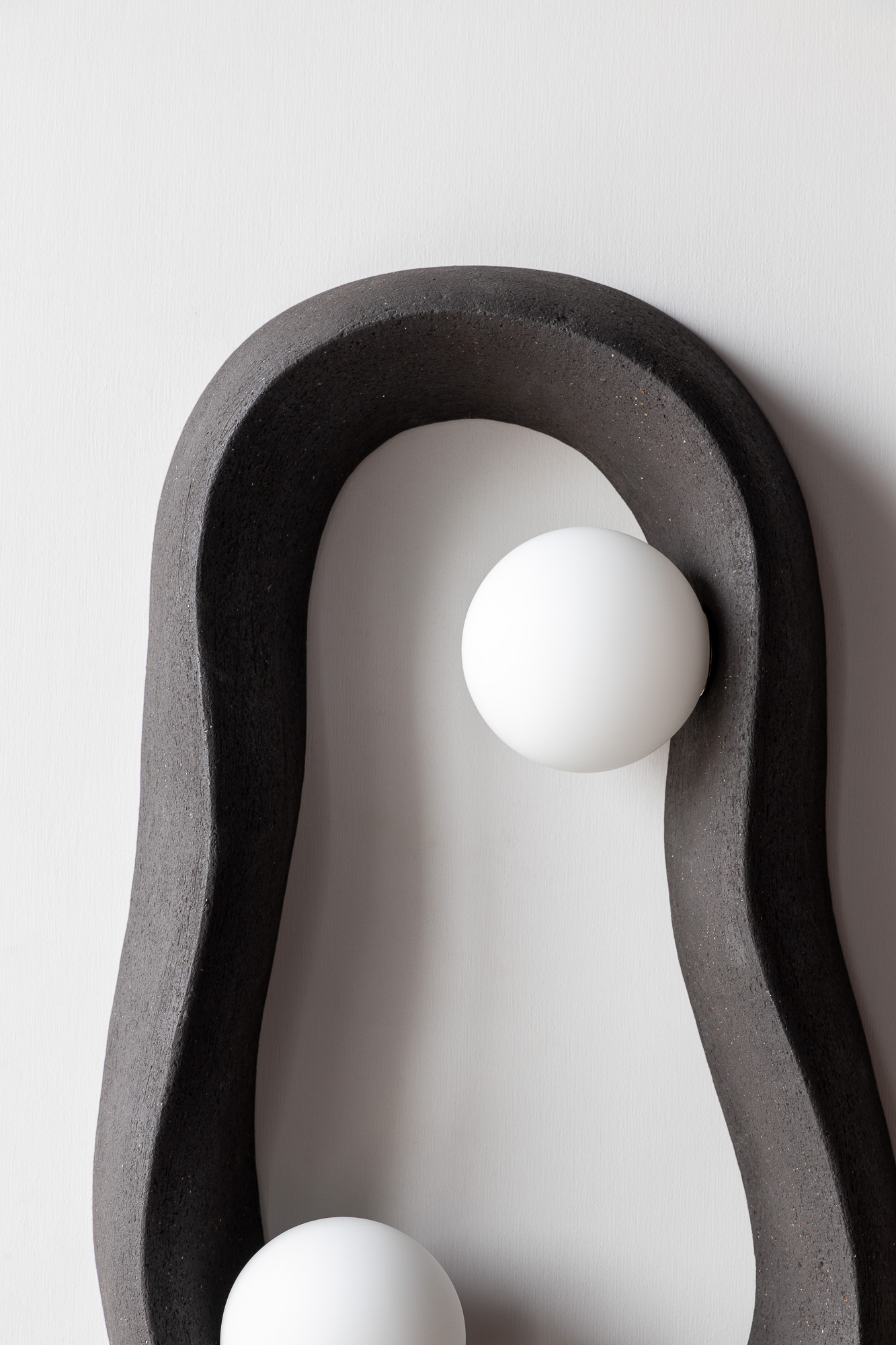 Бра LENTA matryoshka [black]  by Polina Artamonova — дизайнерская мебель, свет и декор Made Sense