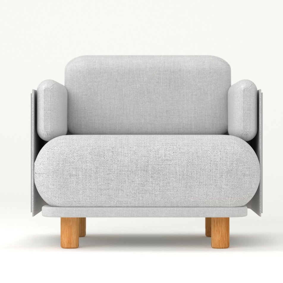 Кресло O-ARMCHAIR by BY FURNITURE — дизайнерская мебель, свет и декор Made Sense