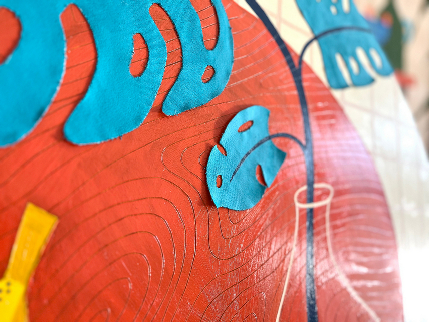 Картина "Завтрак в тропиках" - изображение 2