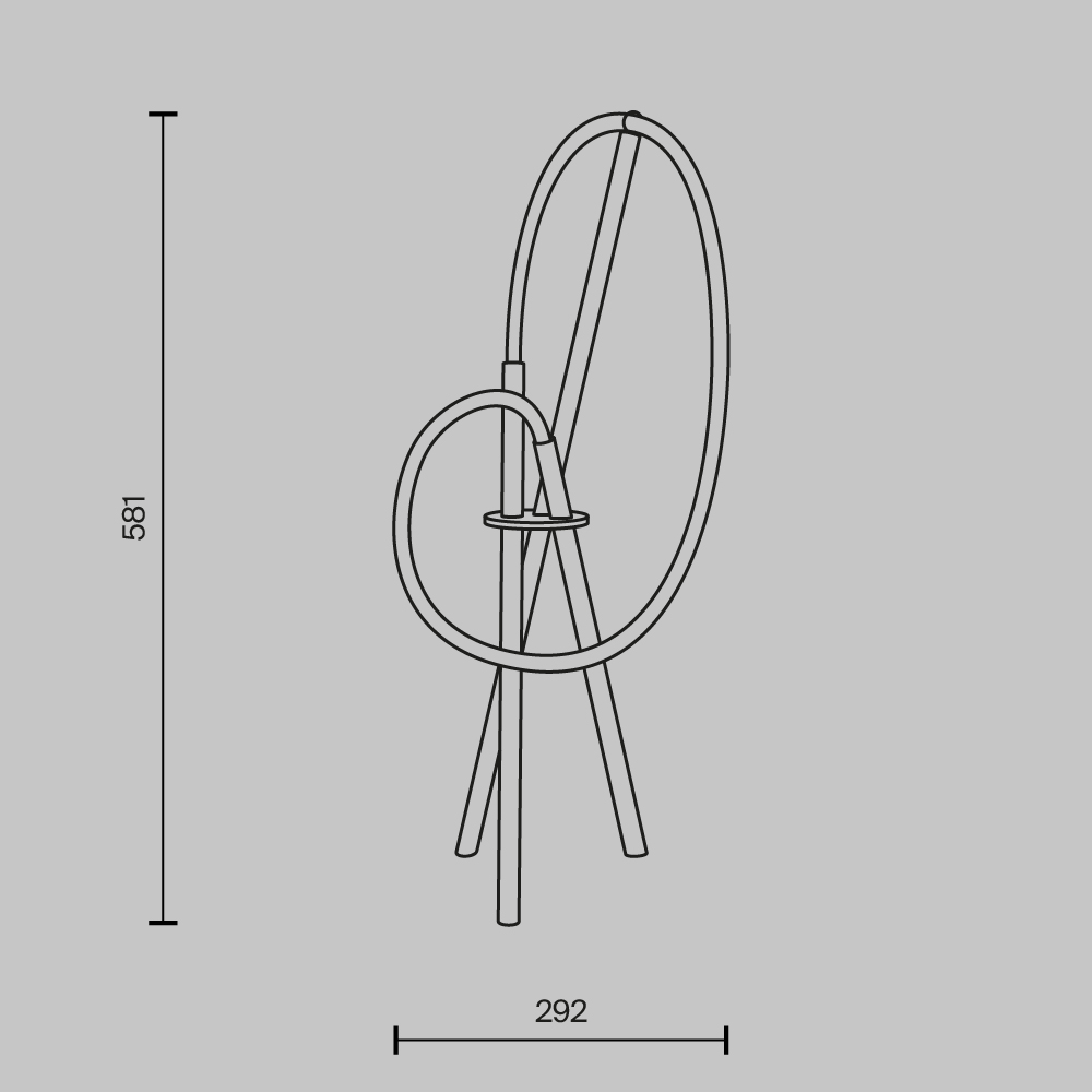 Настольный светильник Maytoni MOD369TL-L15BS3K - изображение 2