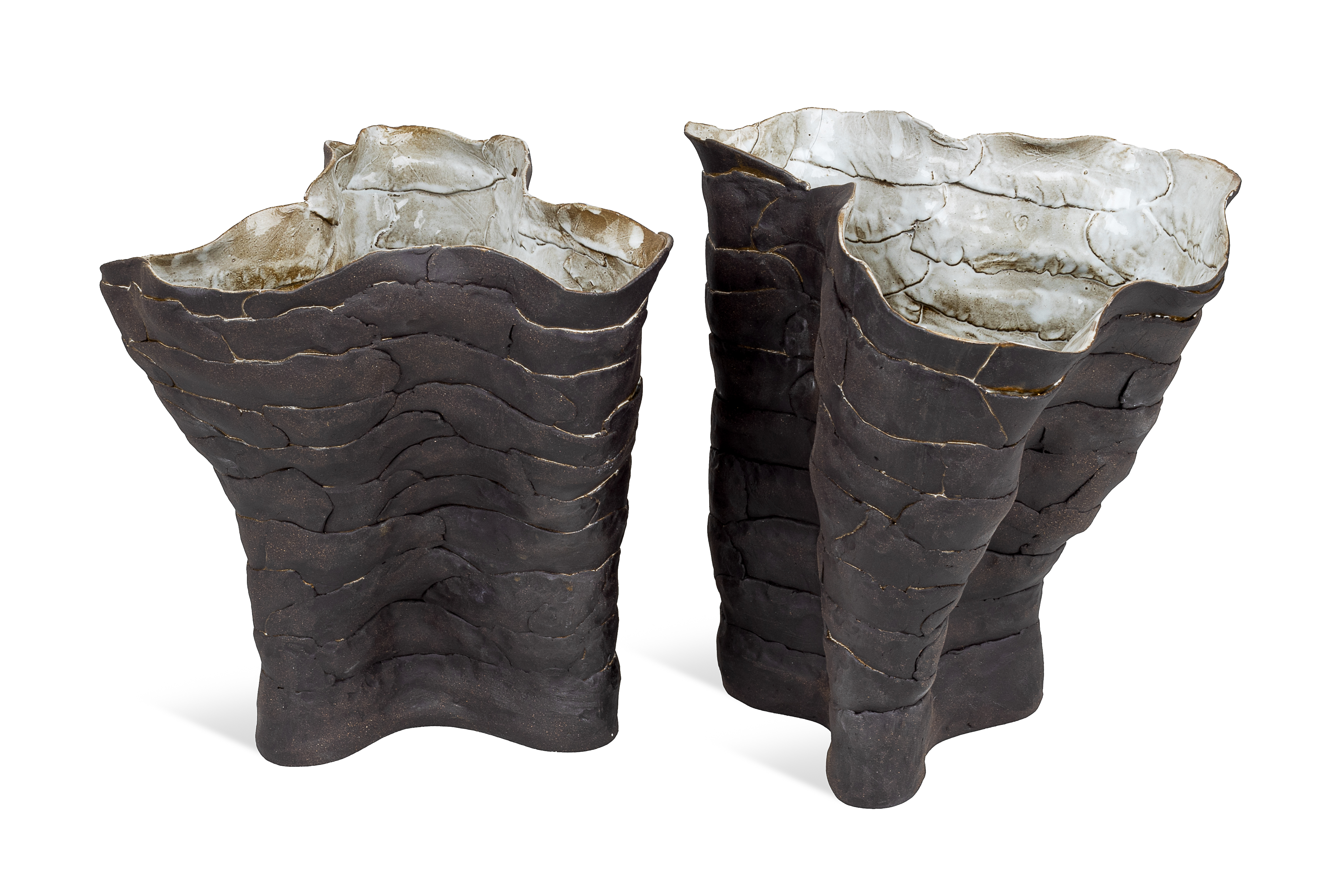 Ваза Изгибы парные by Ceramum — дизайнерская мебель, свет и декор Made Sense