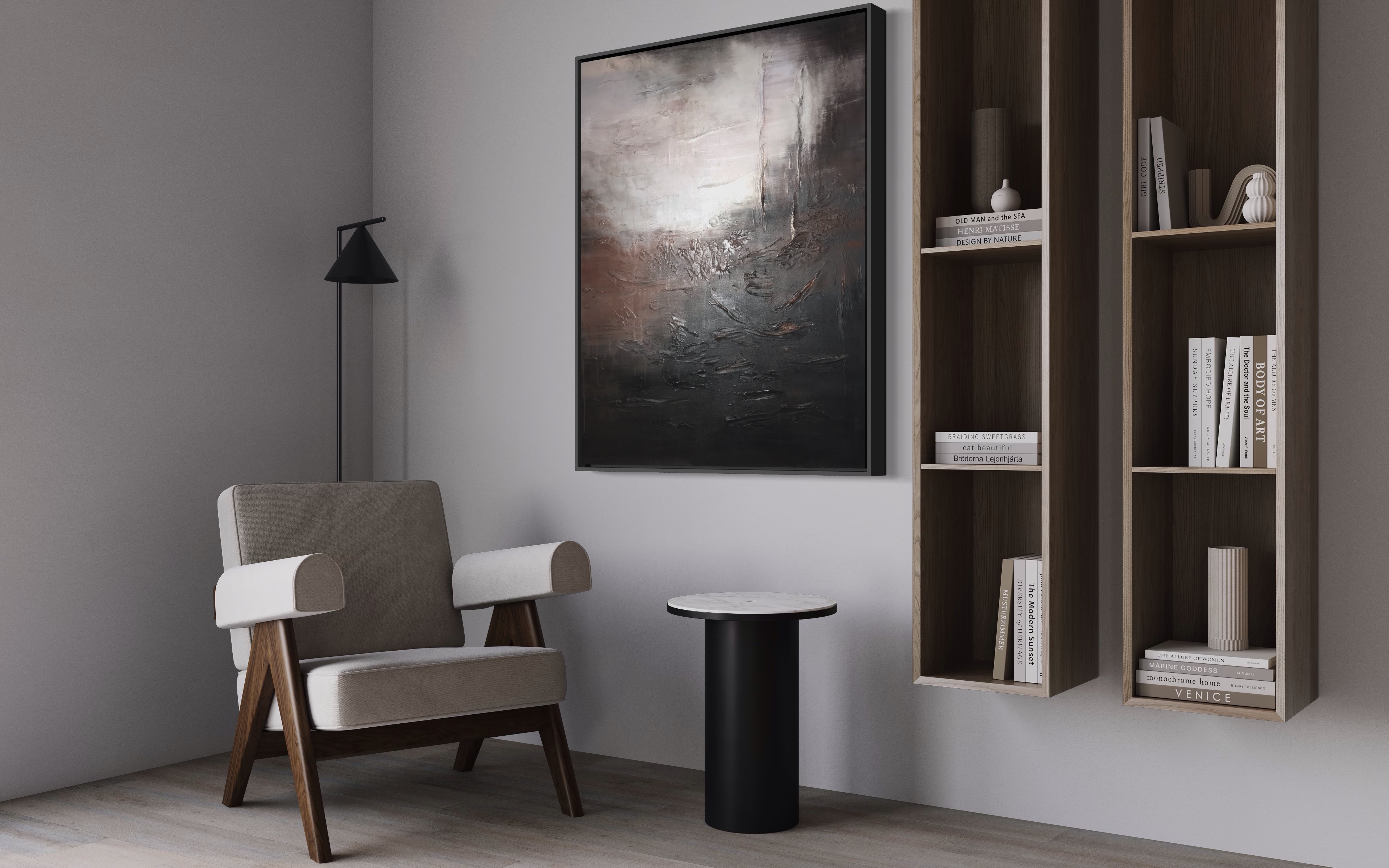 Картина 23-50 Abstract by ANNA REUS — дизайнерская мебель, свет и декор Made Sense