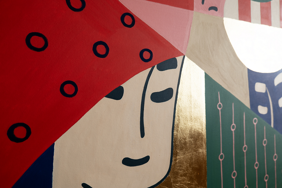 Картина "Женская дружба" - изображение 2