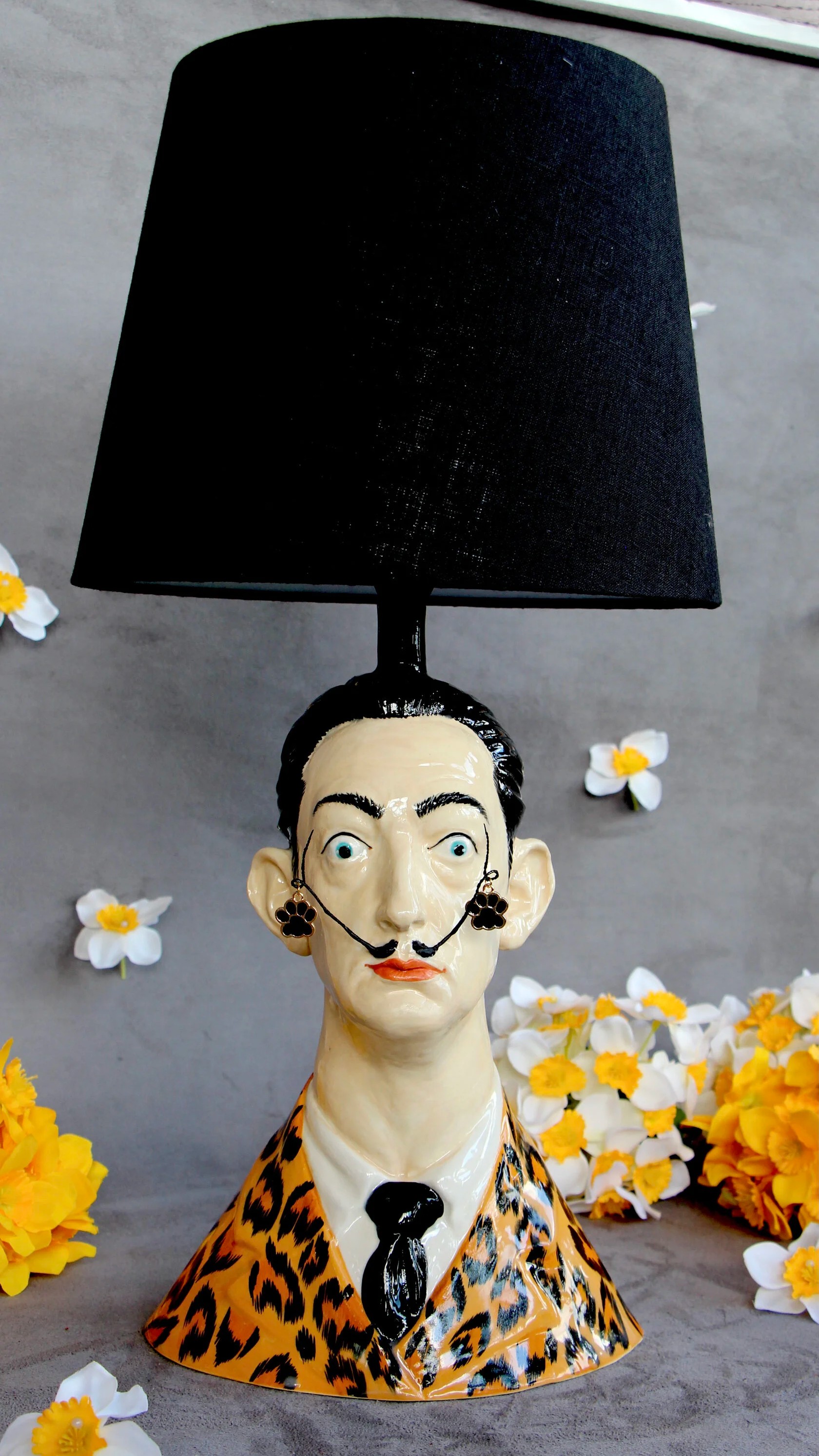 Светильник Сальвадор леопардовый by LeTi.ceramics — дизайнерская мебель, свет и декор Made Sense