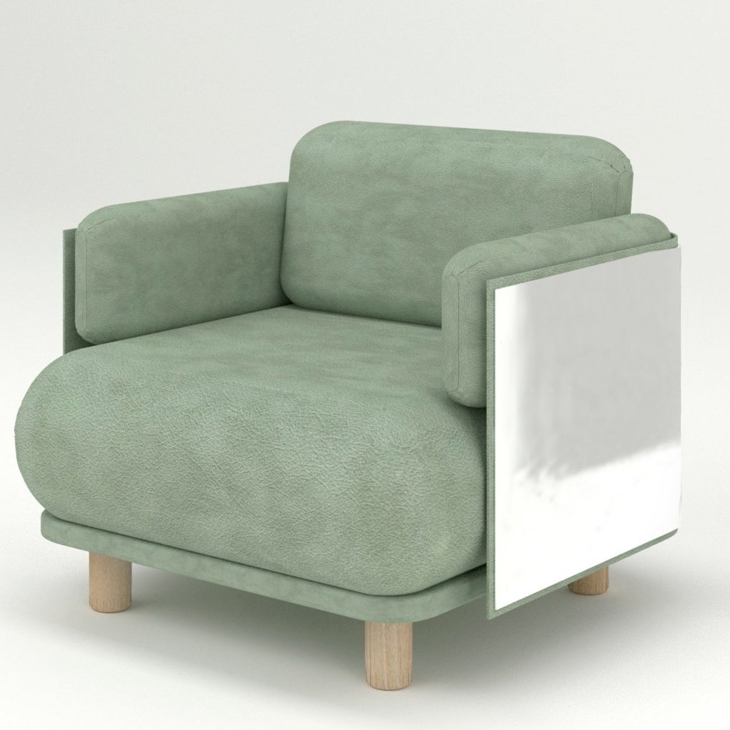 Кресло O-ARMCHAIR by BY FURNITURE — дизайнерская мебель, свет и декор Made Sense