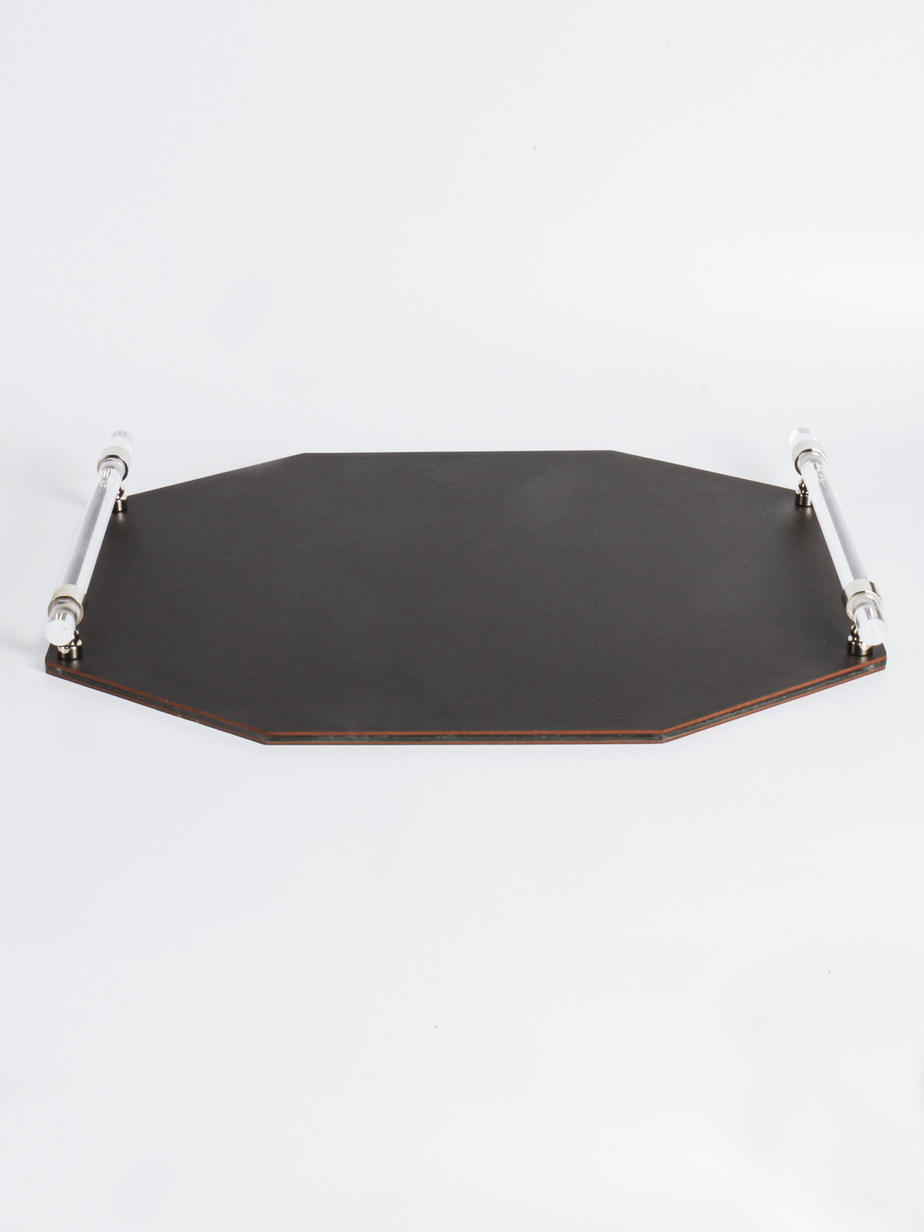 Поднос Linfinito октагон (06-Chocolate, Chrome) - изображение 4