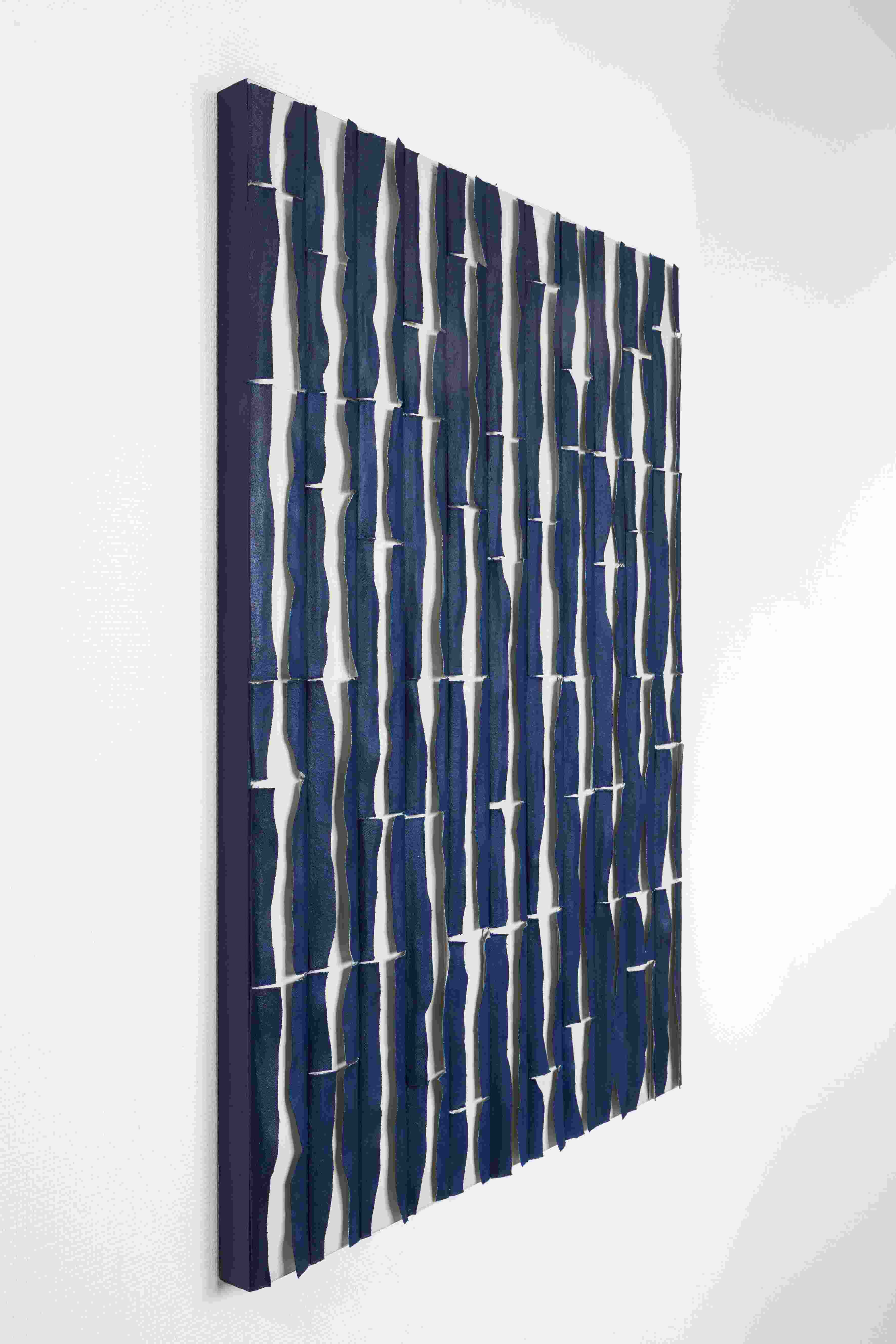 Панно "Ритм сине-серый" - изображение 2