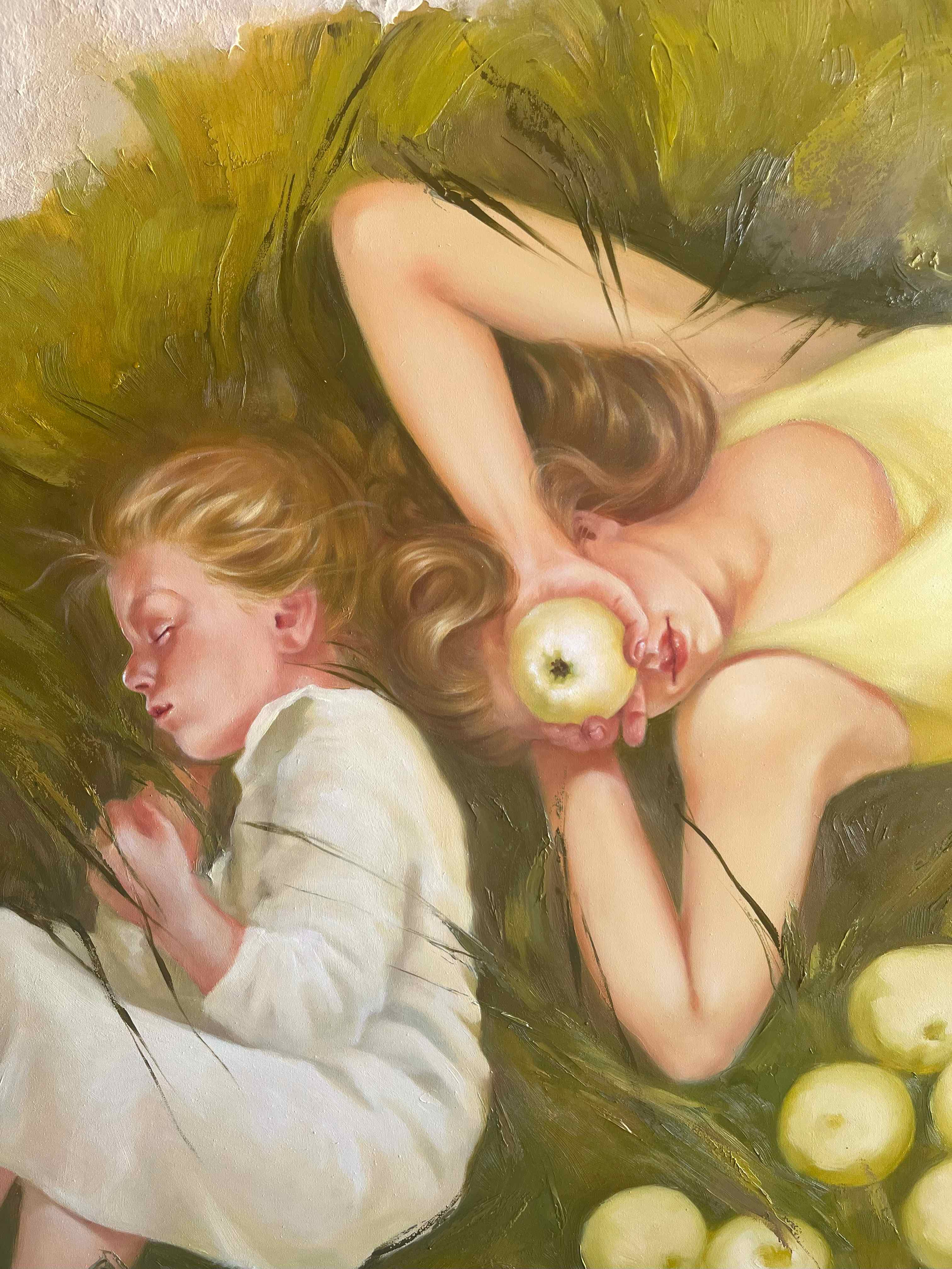 Картина «Тайны летнего сада», Сыроежко Юлия 2024 by Forma Vitae art — дизайнерская мебель, свет и декор Made Sense