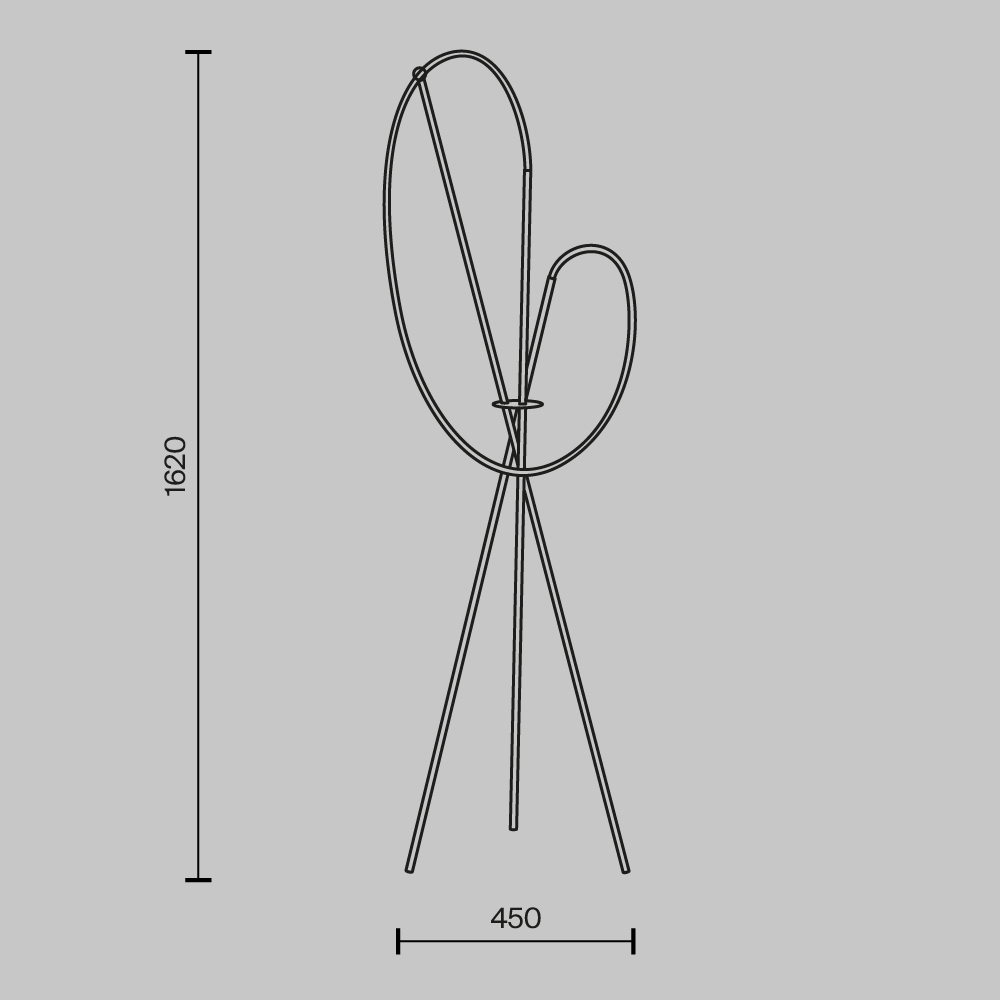 Напольный светильник (торшер) Maytoni MOD369FL-L36B3K - изображение 3