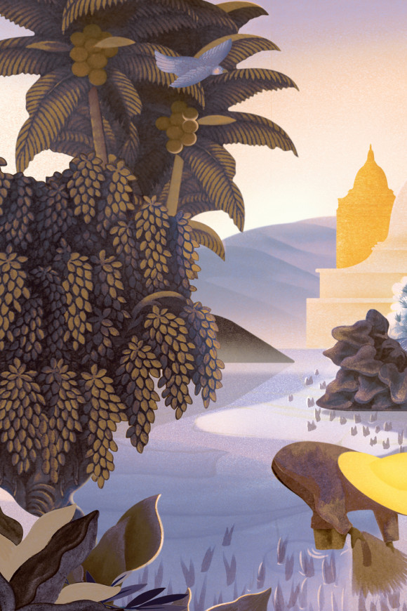Hills of Sapa – Twilight – 97590 by Arte — дизайнерская мебель, свет и декор Made Sense