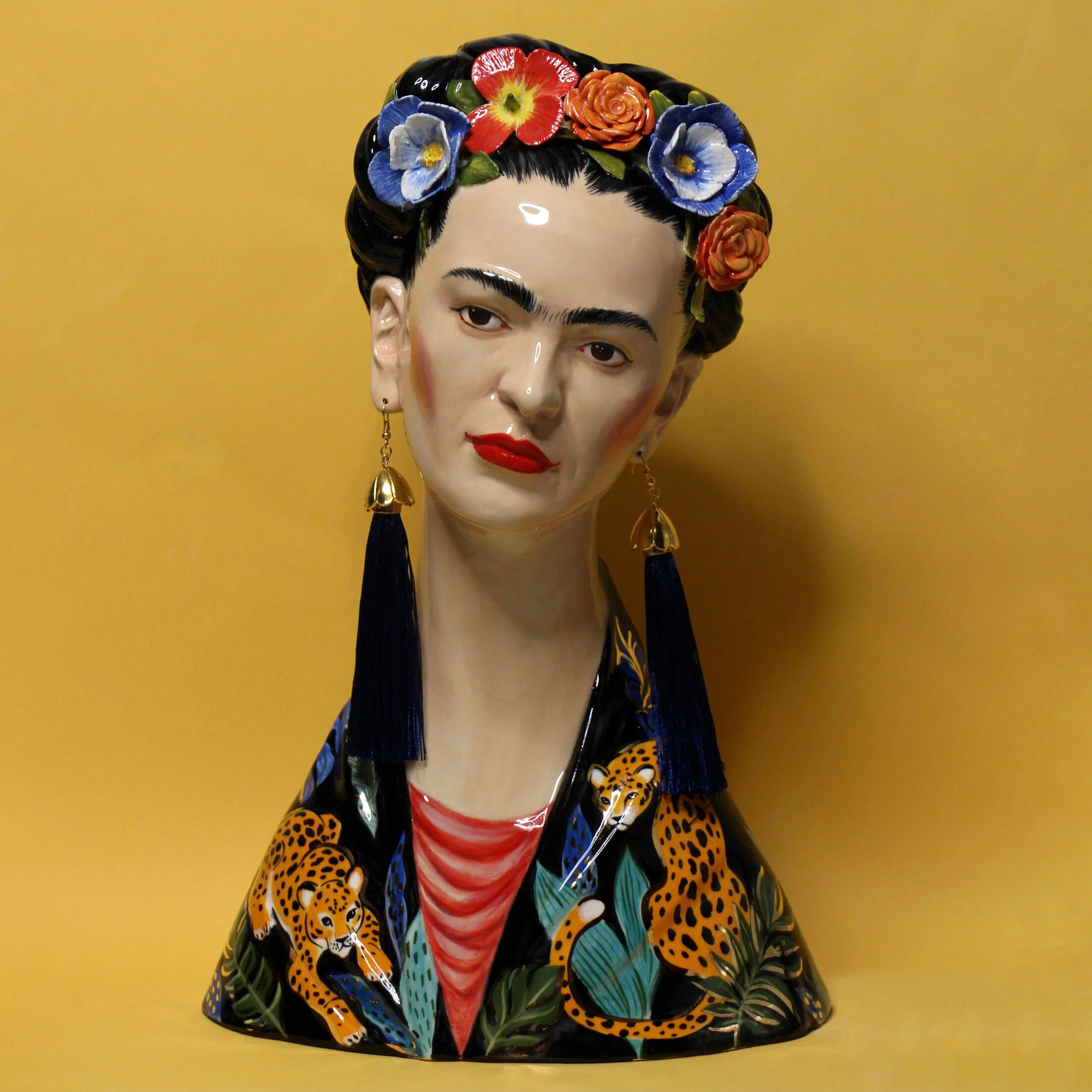 Ваза Тропическая Фрида by LeTi.ceramics — дизайнерская мебель, свет и декор Made Sense