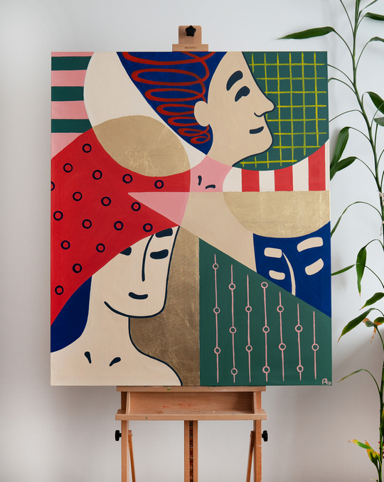 Картина "Женская дружба" - изображение 4