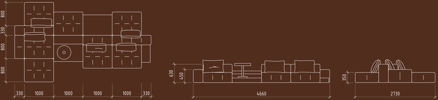 Диван SQ SOFA - изображение 6
