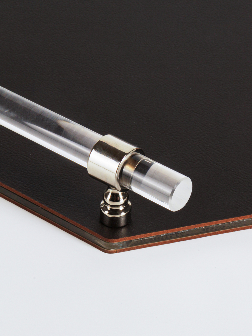 Поднос Linfinito октагон (06-Chocolate, Chrome) - изображение 3