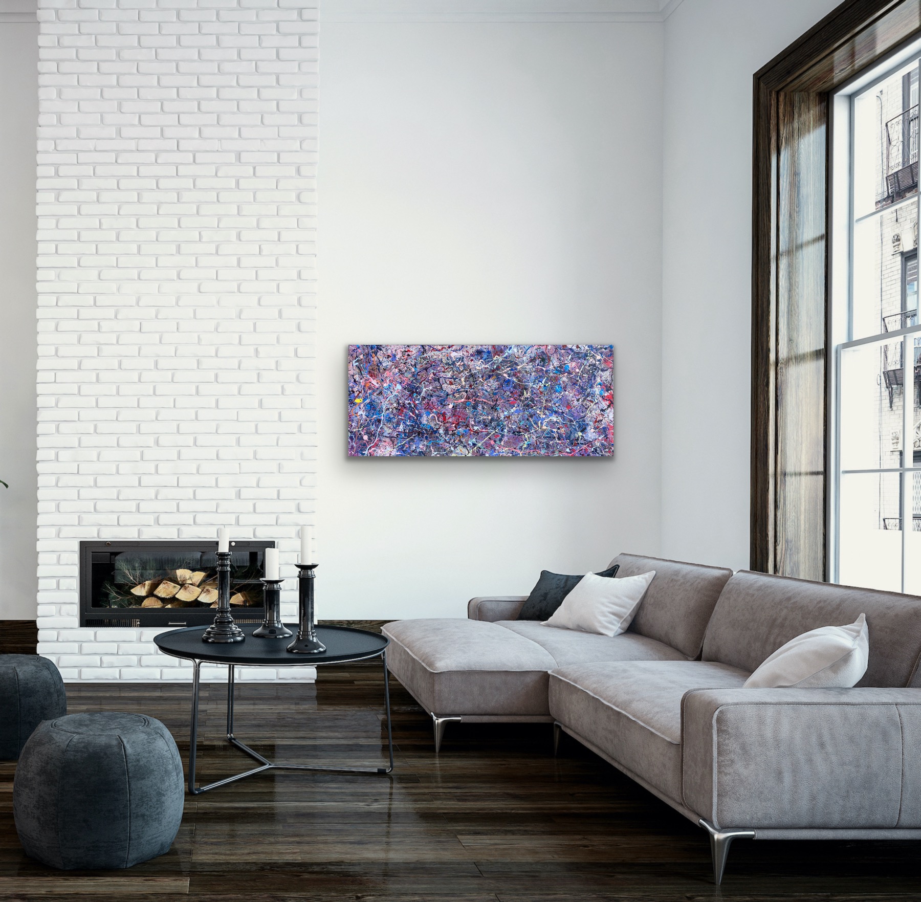 Картина "Фиолетовая" - изображение 4