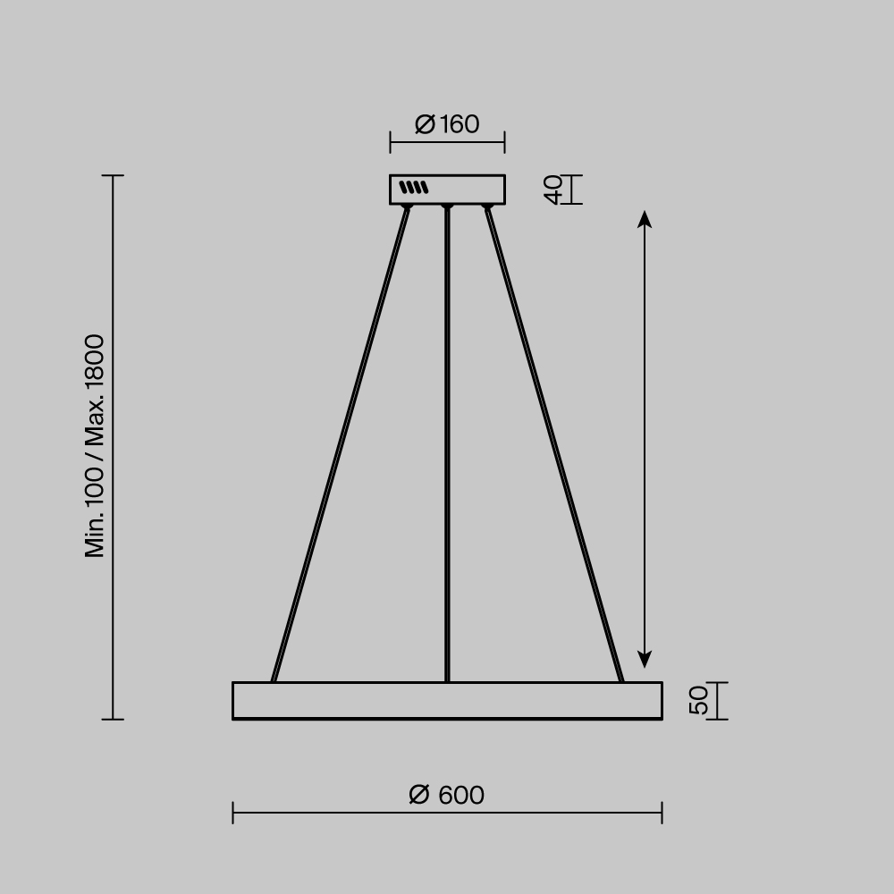 Подвесной светильник Maytoni MOD415PL-L45BS4K - изображение 3