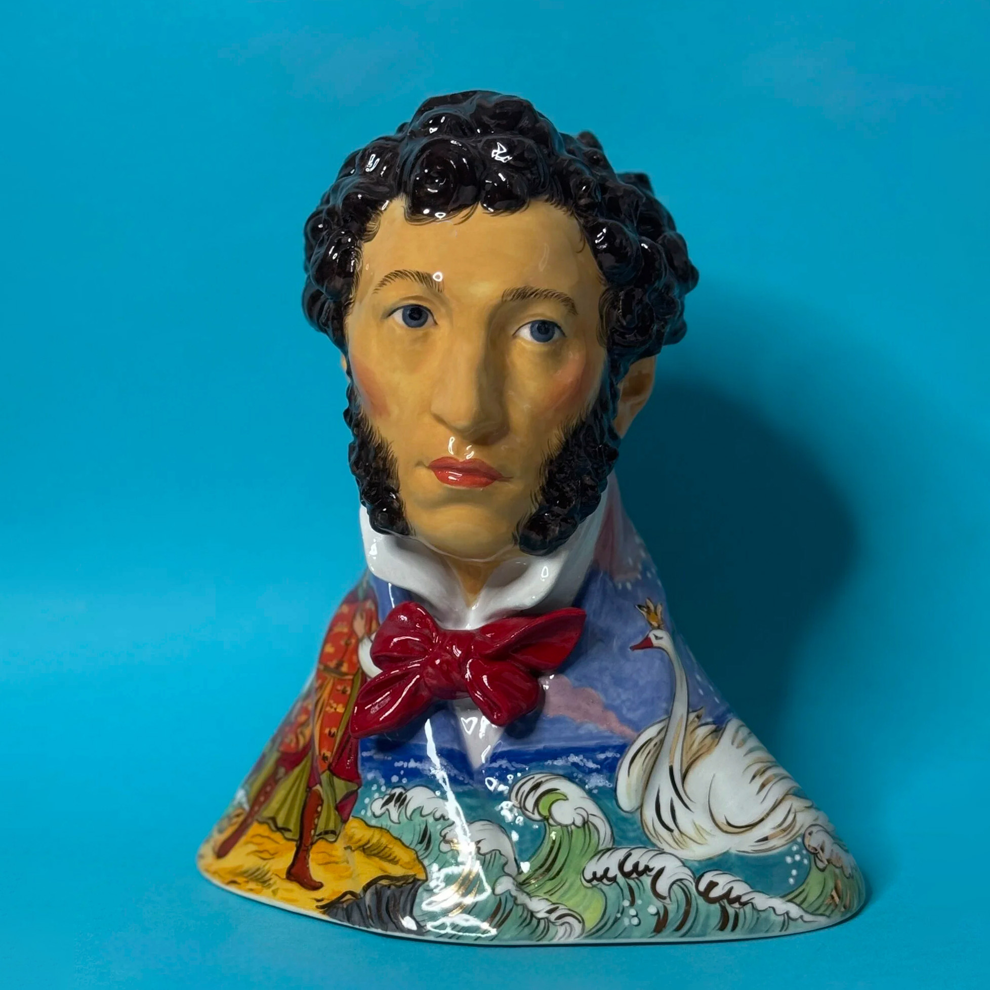 Ваза Пушкин "Царевна Лебедь" - изображение 1