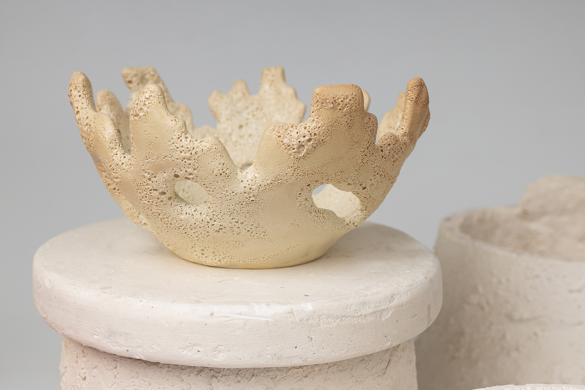 Чаша малая Коралл пенный by Ceramum — дизайнерская мебель, свет и декор Made Sense