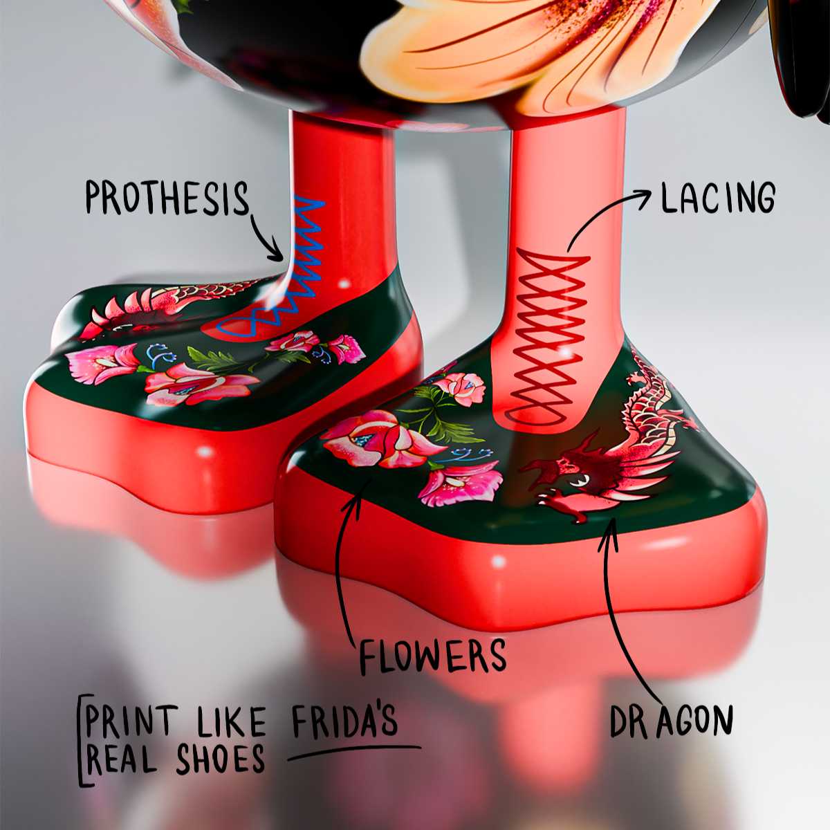 TUD x Frida Kahlo flowers by TUD TOY — дизайнерская мебель, свет и декор Made Sense