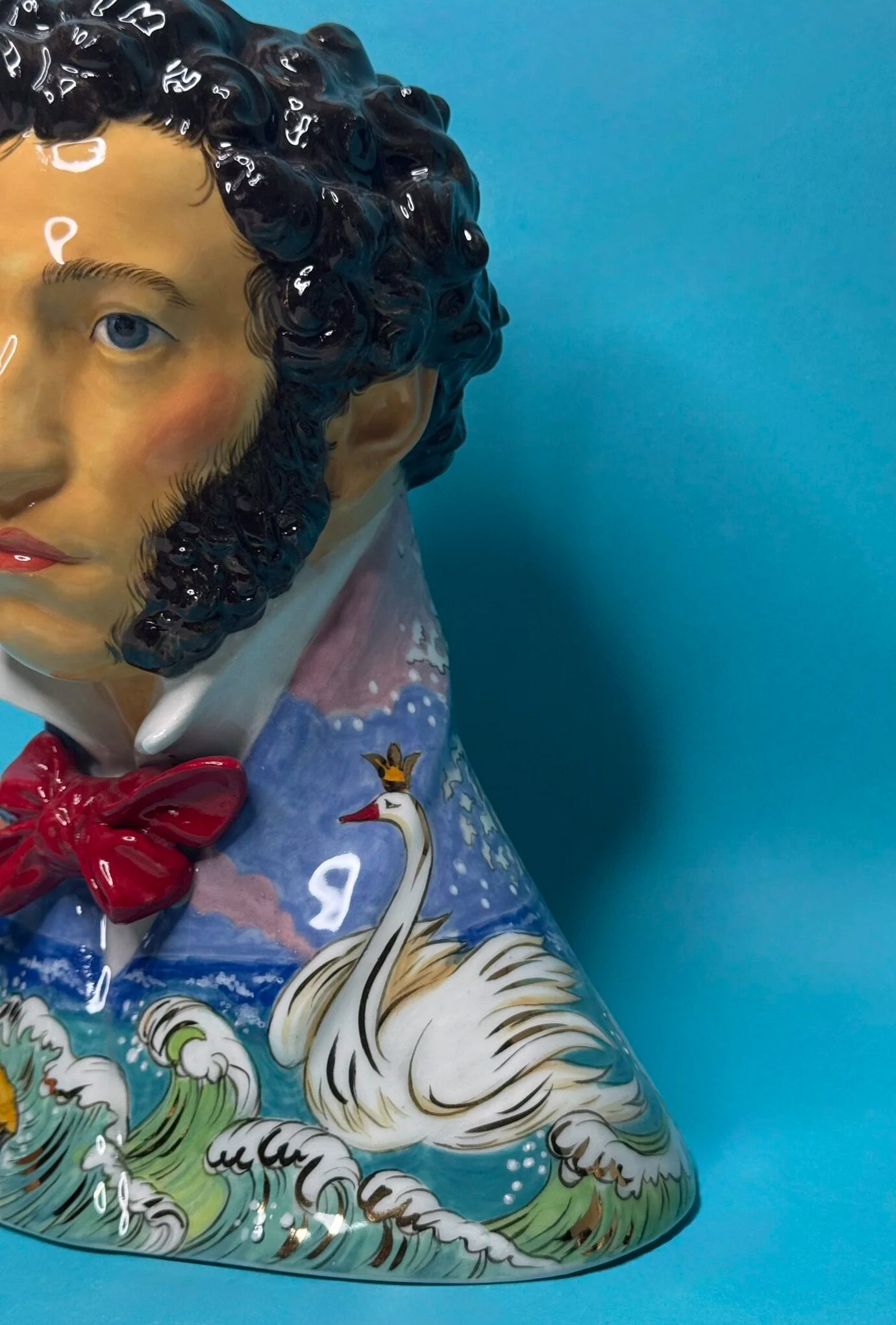 Ваза Пушкин "Царевна Лебедь" - изображение 2