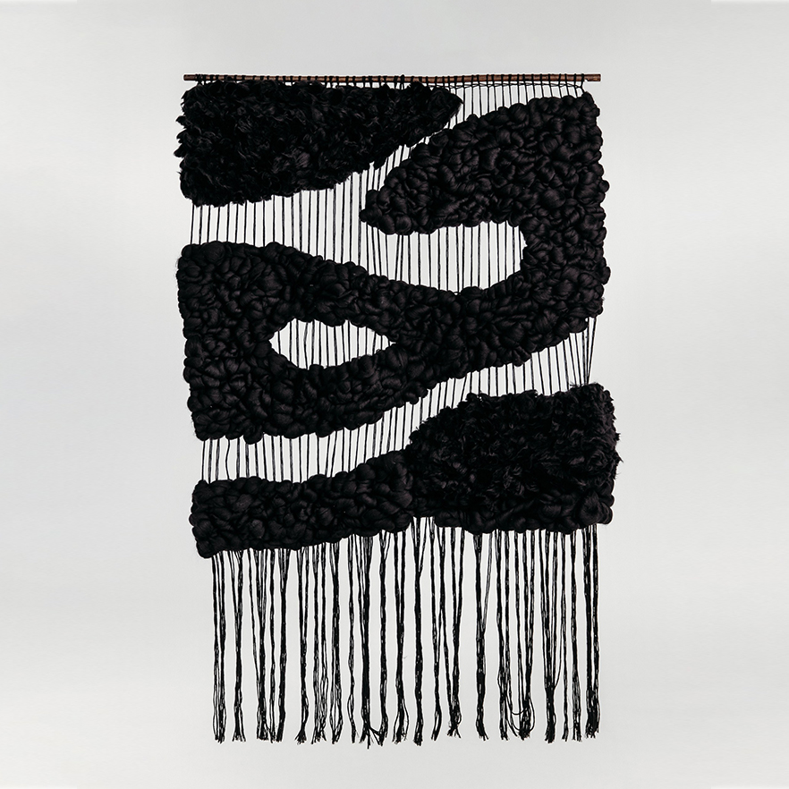 Гобелен "Горыныч" черный 