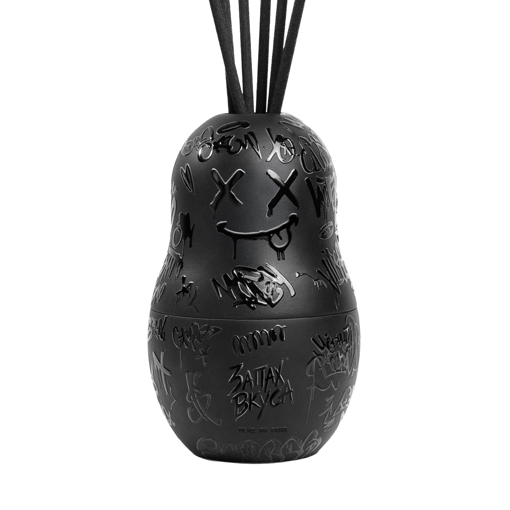 Кейс-матрёшка «Чёрный русский» + флакон с ароматом 300 мл - изображение 1