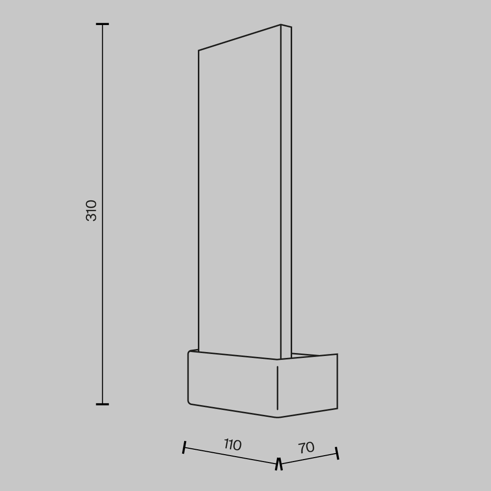 Настенный светильник (бра) Maytoni MOD318WL-L3BS3K - изображение 6