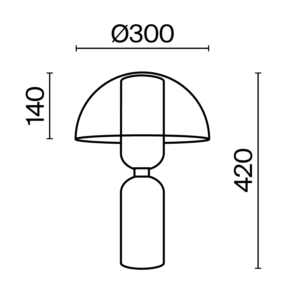 Настольный светильник Maytoni MOD177TL-01B - изображение 3