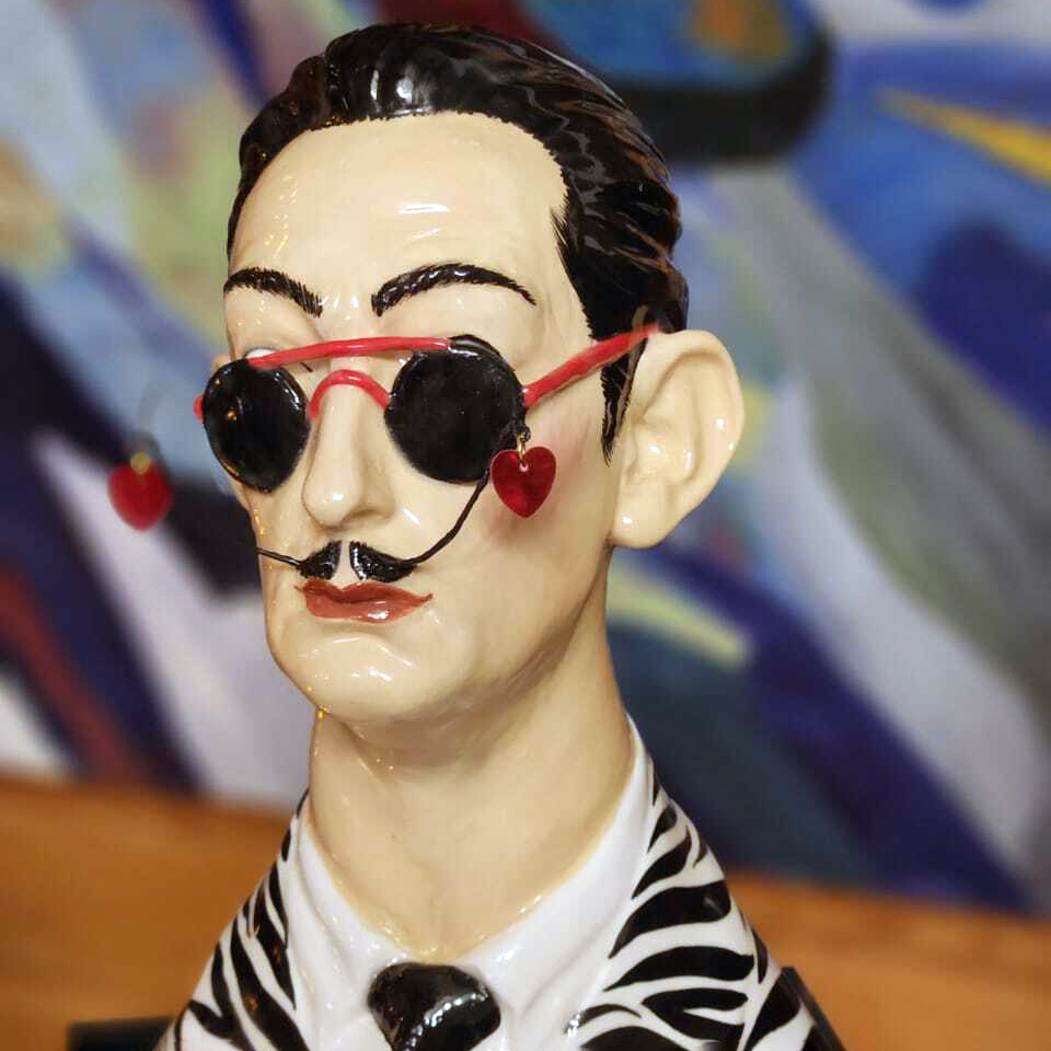 Ваза Сальвадор Зебристый by LeTi.ceramics — дизайнерская мебель, свет и декор Made Sense