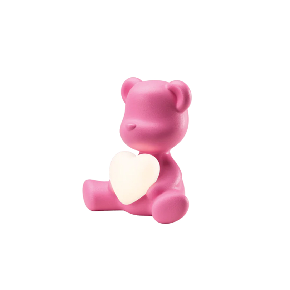 Лампа Teddy Love XS Bright Pink by Qeeboo — дизайнерская мебель, свет и декор Made Sense