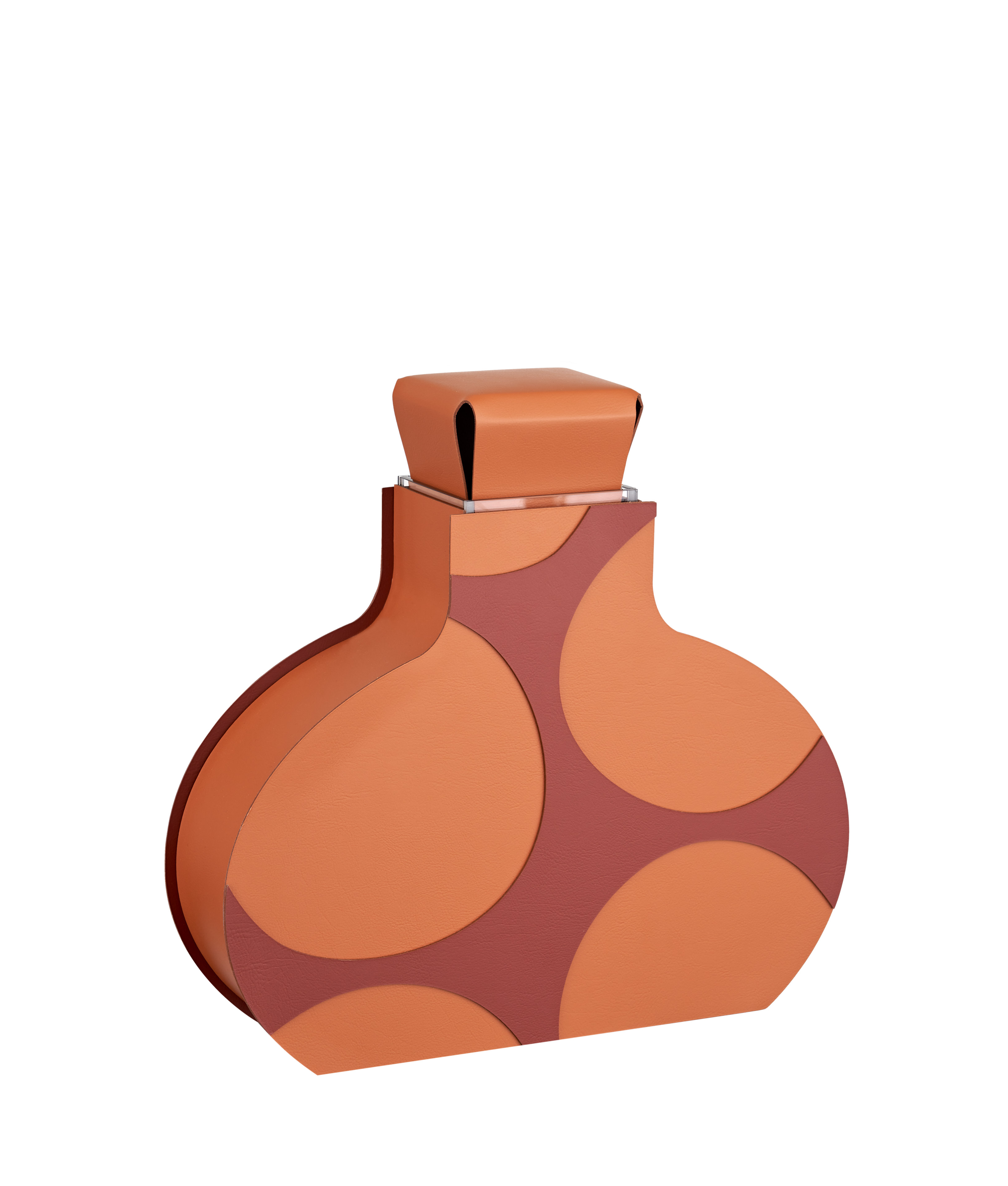 Ваза Otto Mod. 1.1 (09-Cognac/30-Bordeaux) by ADJ STYLE — дизайнерская мебель, свет и декор Made Sense