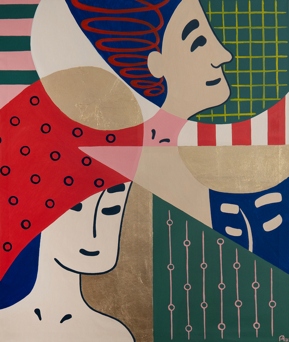 Картина "Женская дружба" 