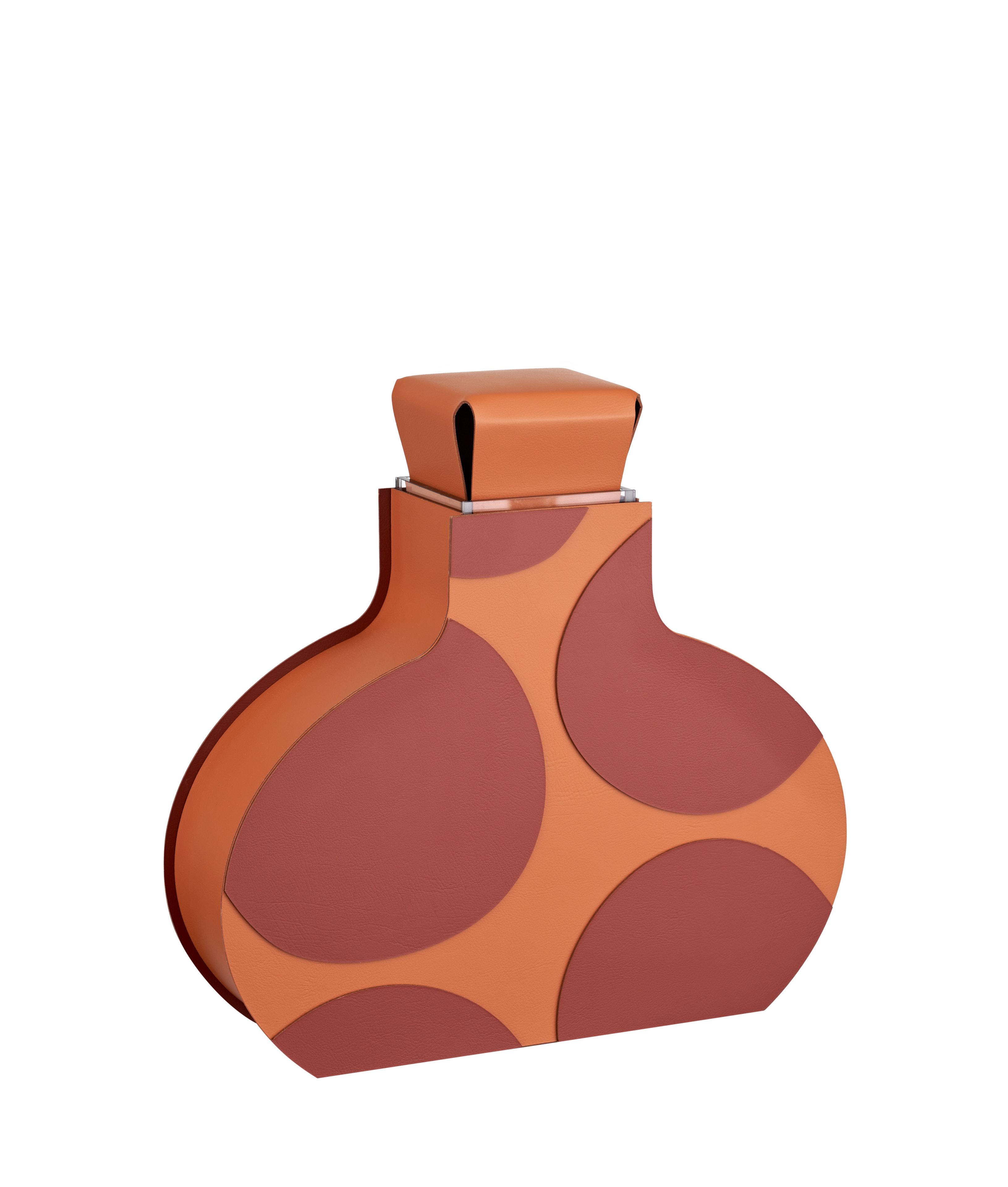 Ваза Otto Mod. 1.1 (09-Cognac/30-Bordeaux) by ADJ STYLE — дизайнерская мебель, свет и декор Made Sense