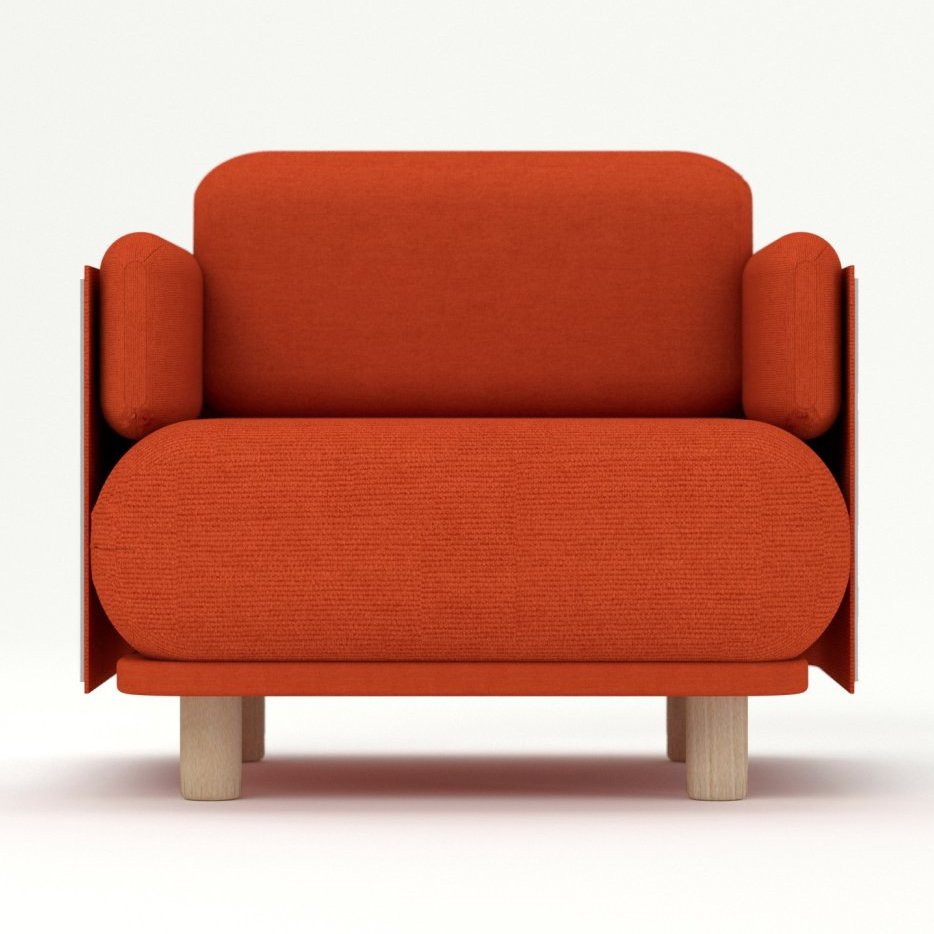 Кресло O-ARMCHAIR by BY FURNITURE — дизайнерская мебель, свет и декор Made Sense
