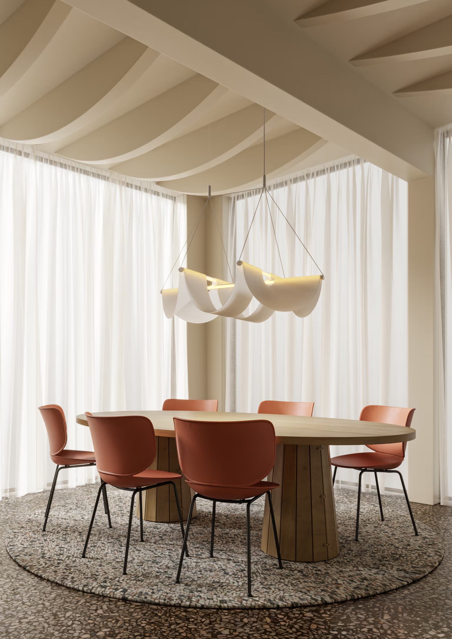Подвесной светильник Drape Light by Moooi — дизайнерская мебель, свет и декор Made Sense