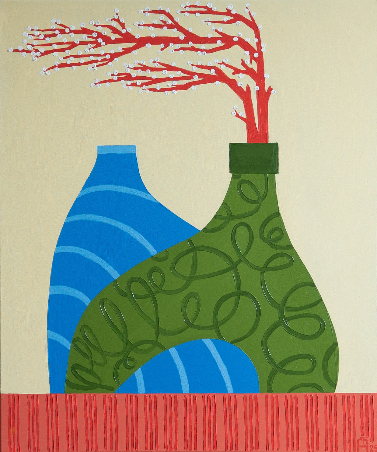 Картина "Пара контрастов" 