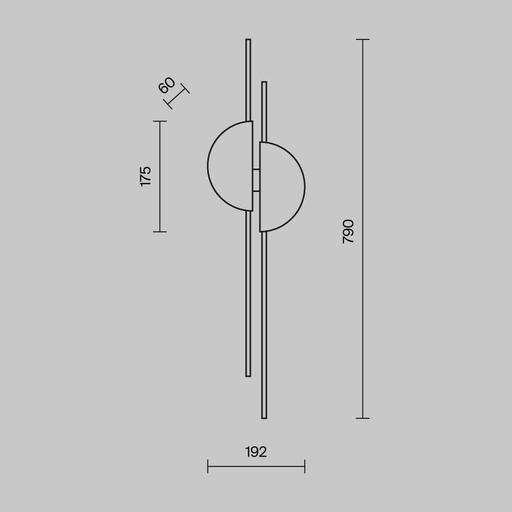 Настенный светильник (бра) Maytoni MOD179WL-L22W4K - изображение 12