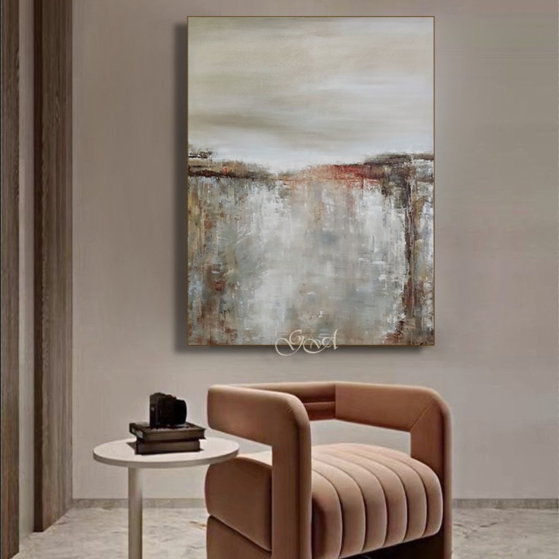 Abstraсt sunset, 100*130cm by ART FOR HOUSE — дизайнерская мебель, свет и декор Made Sense