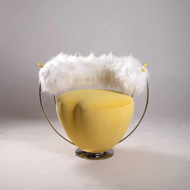 Кресло-Пуф "Лимонный зверь"