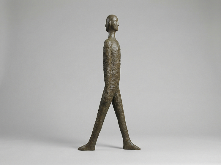 Скульптура "Шагающий человек"