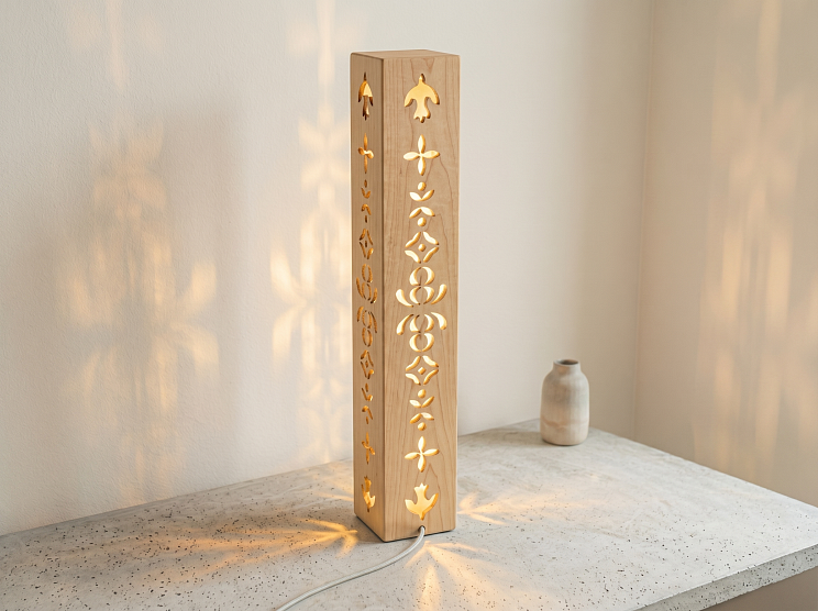 Светильник "Хохлома"